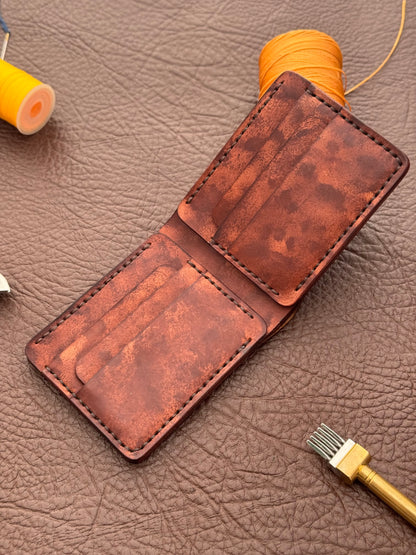 Classic Cognac Bifold Wallet