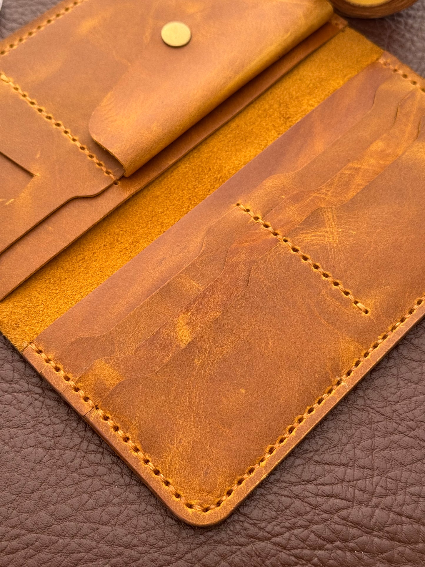 Gold/Yellow Card Holder Wallet