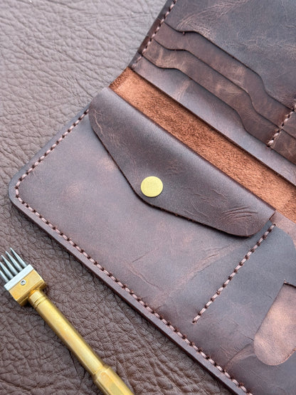 Distressed Mahogany Card holder