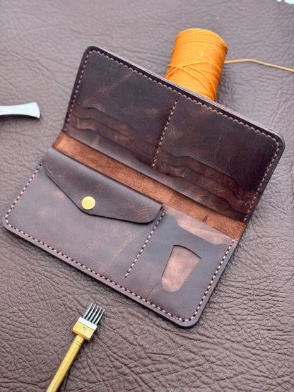 Distressed Mahogany Card holder