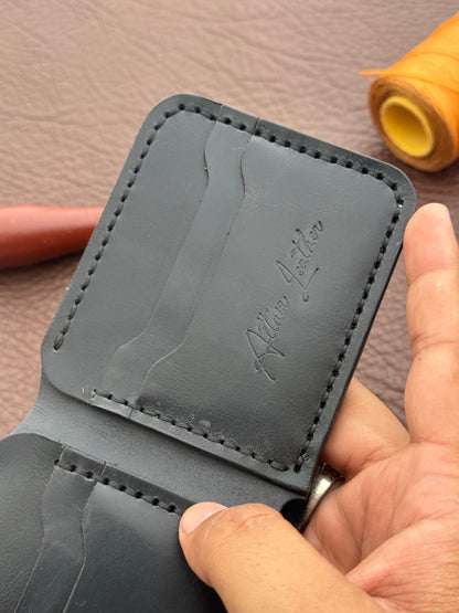 Classic Black Minimalist Wallet