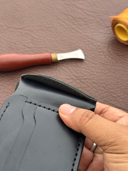 Classic Black Minimalist Wallet