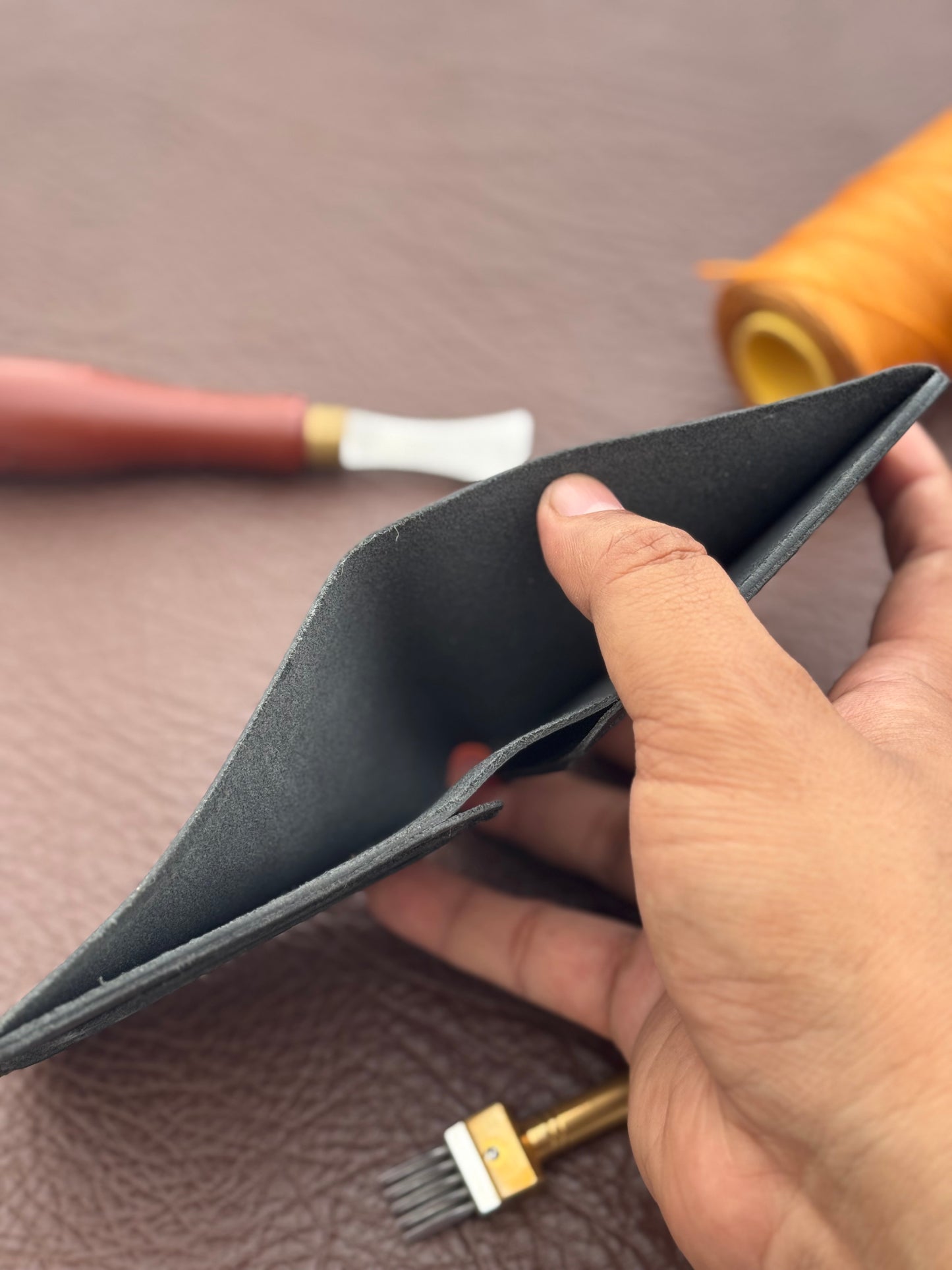 Classic Black Minimalist Wallet