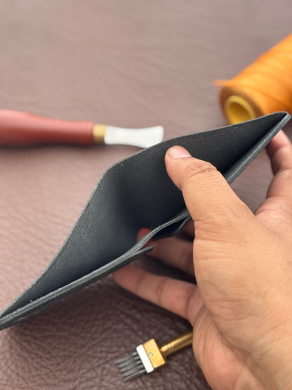 Classic Black Minimalist Wallet