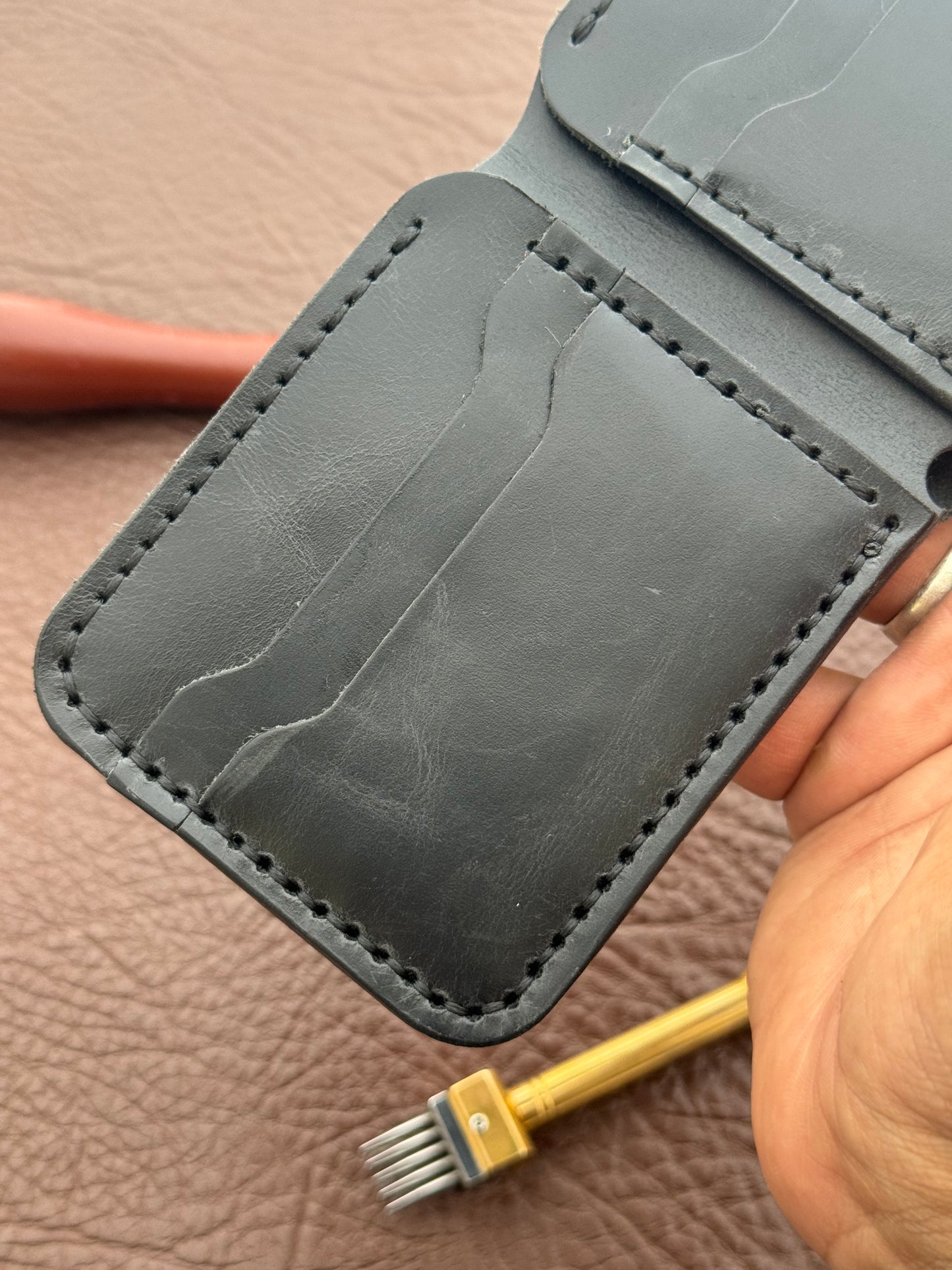 Classic Black Minimalist Wallet