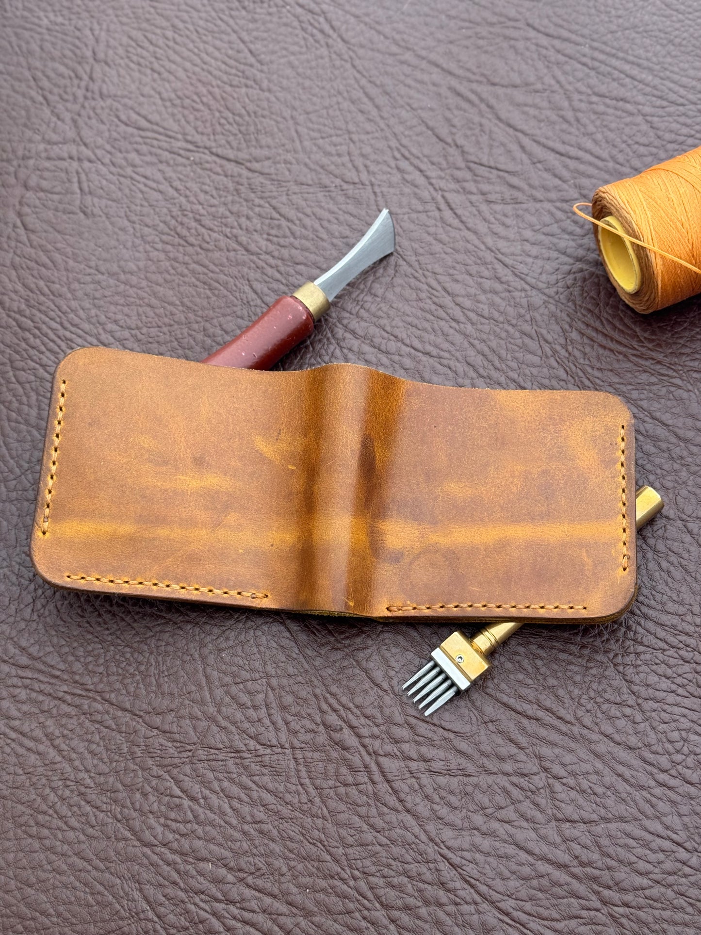 Gold Honey Bifold Wallet