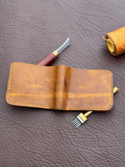 Gold Honey Bifold Wallet