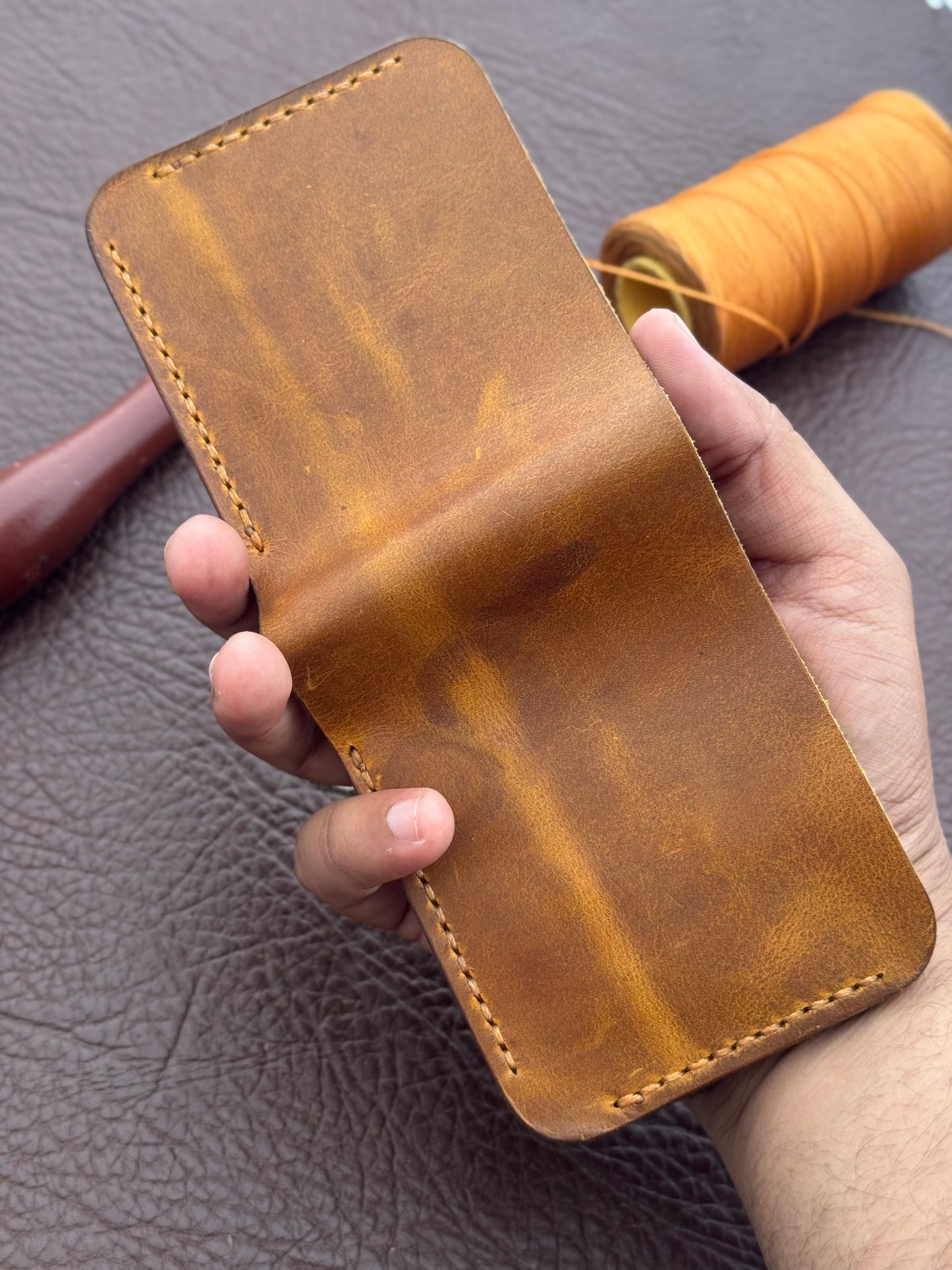 Gold Honey Bifold Wallet