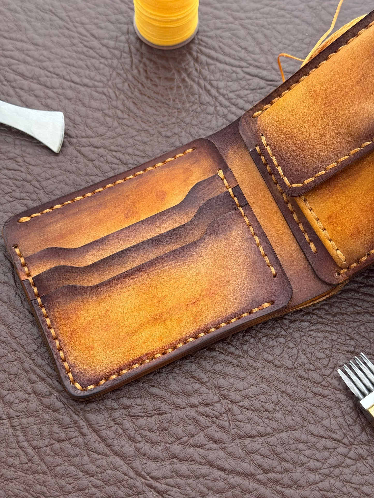 Gold Honey Bifold Wallet