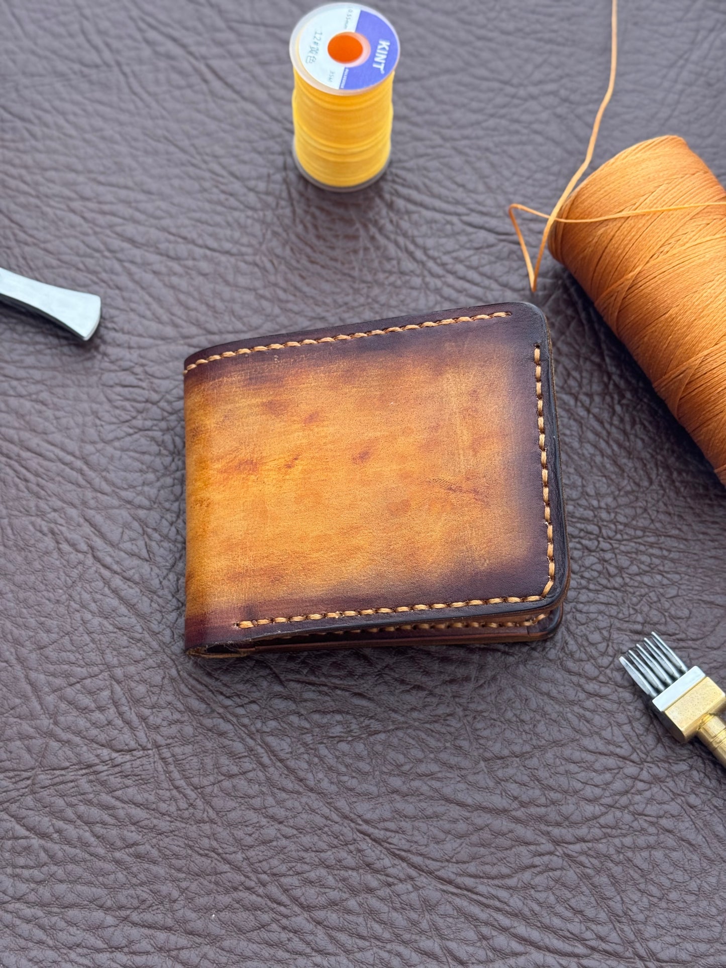 Gold Honey Bifold Wallet