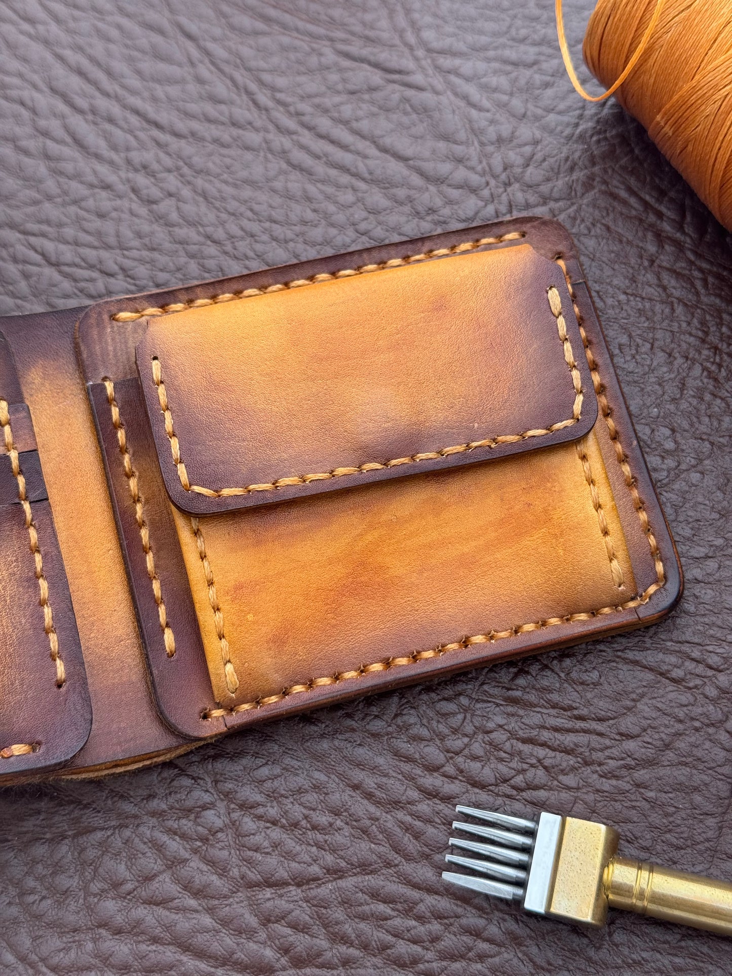 Gold Honey Bifold Wallet