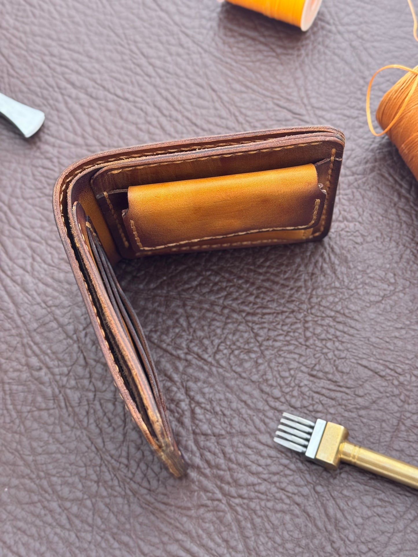 Gold Honey Bifold Wallet